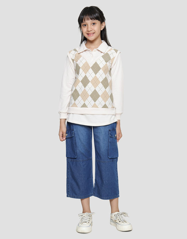 Aero Vest Baes Sweater Anak Perempuan