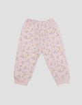 Pipiniko Flower Print Celana Panjang Anak Bayi Perempuan