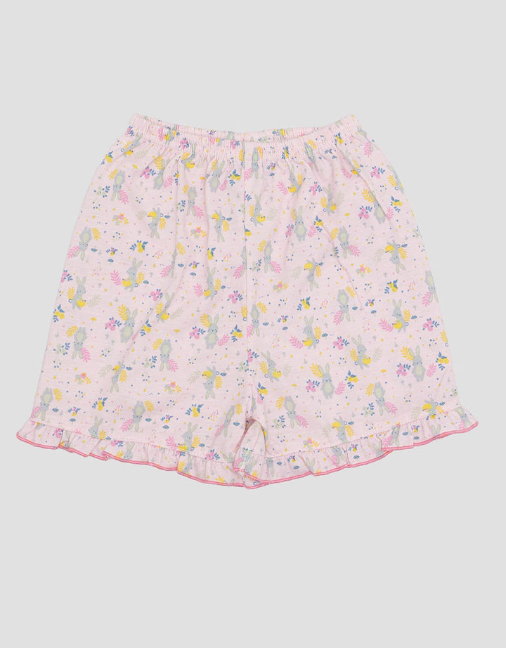 Pipiniko Flower Print Celana Pendek Anak Bayi Perempuan