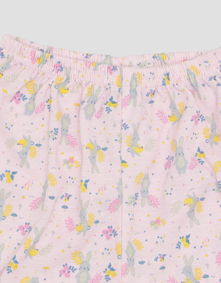 Pipiniko Flower Print Celana Pendek Anak Bayi Perempuan