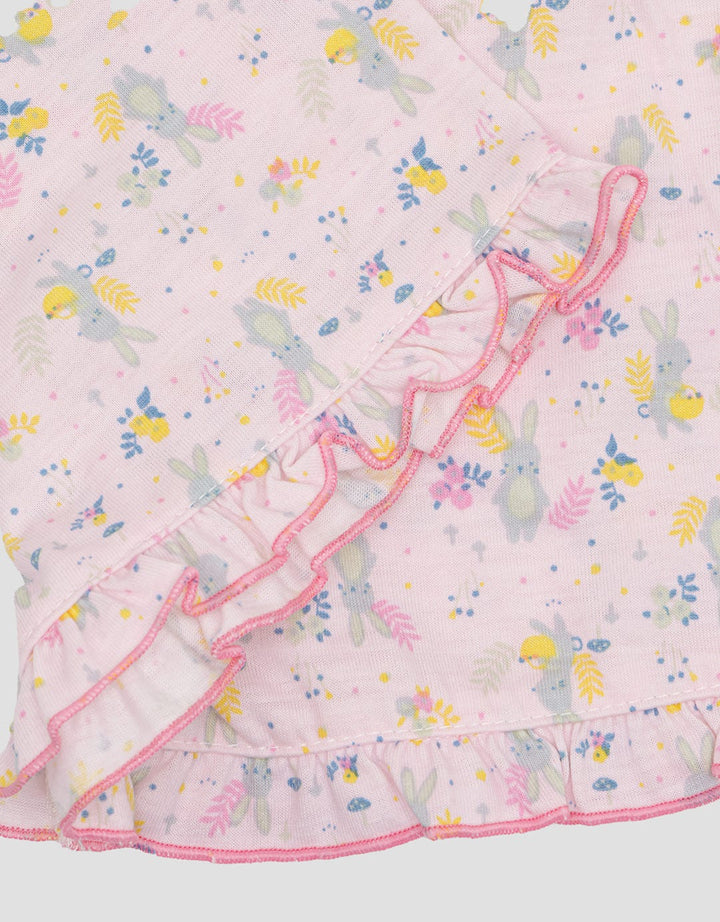 Pipiniko Flower Print Celana Pendek Anak Bayi Perempuan