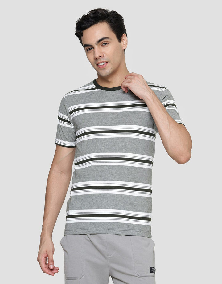 Cole Reg Stripe Motif Men's Short Sleeve T-Shirt