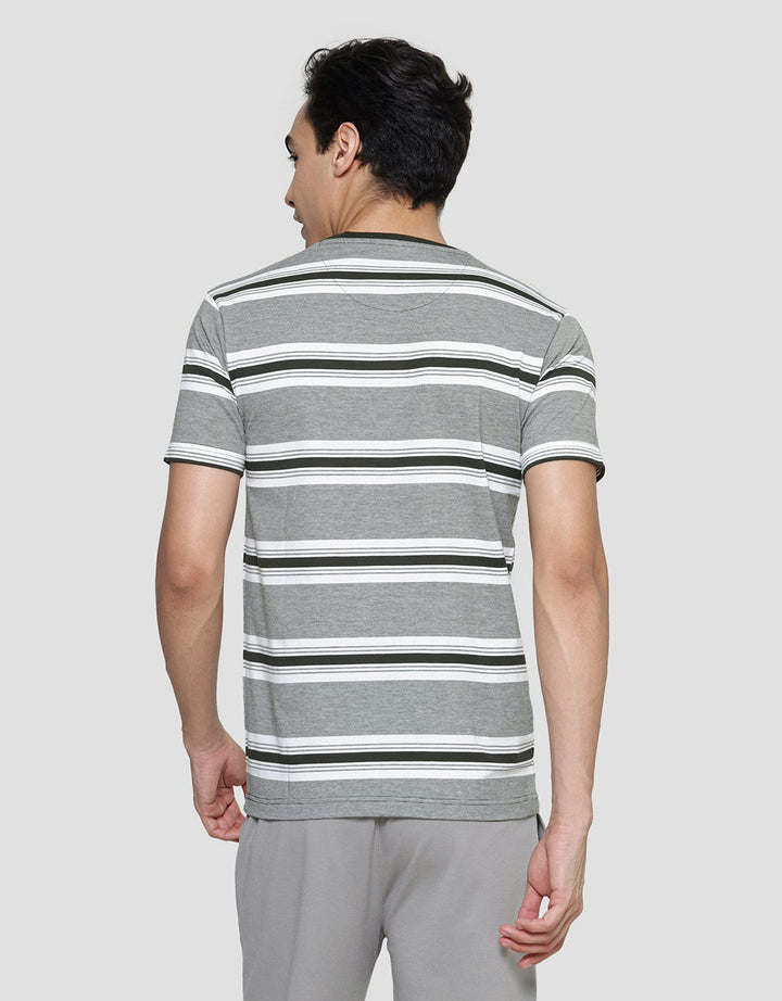 Cole Reg Stripe Motif Men's Short Sleeve T-Shirt
