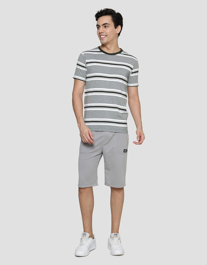 Cole Reg Stripe Motif Men's Short Sleeve T-Shirt