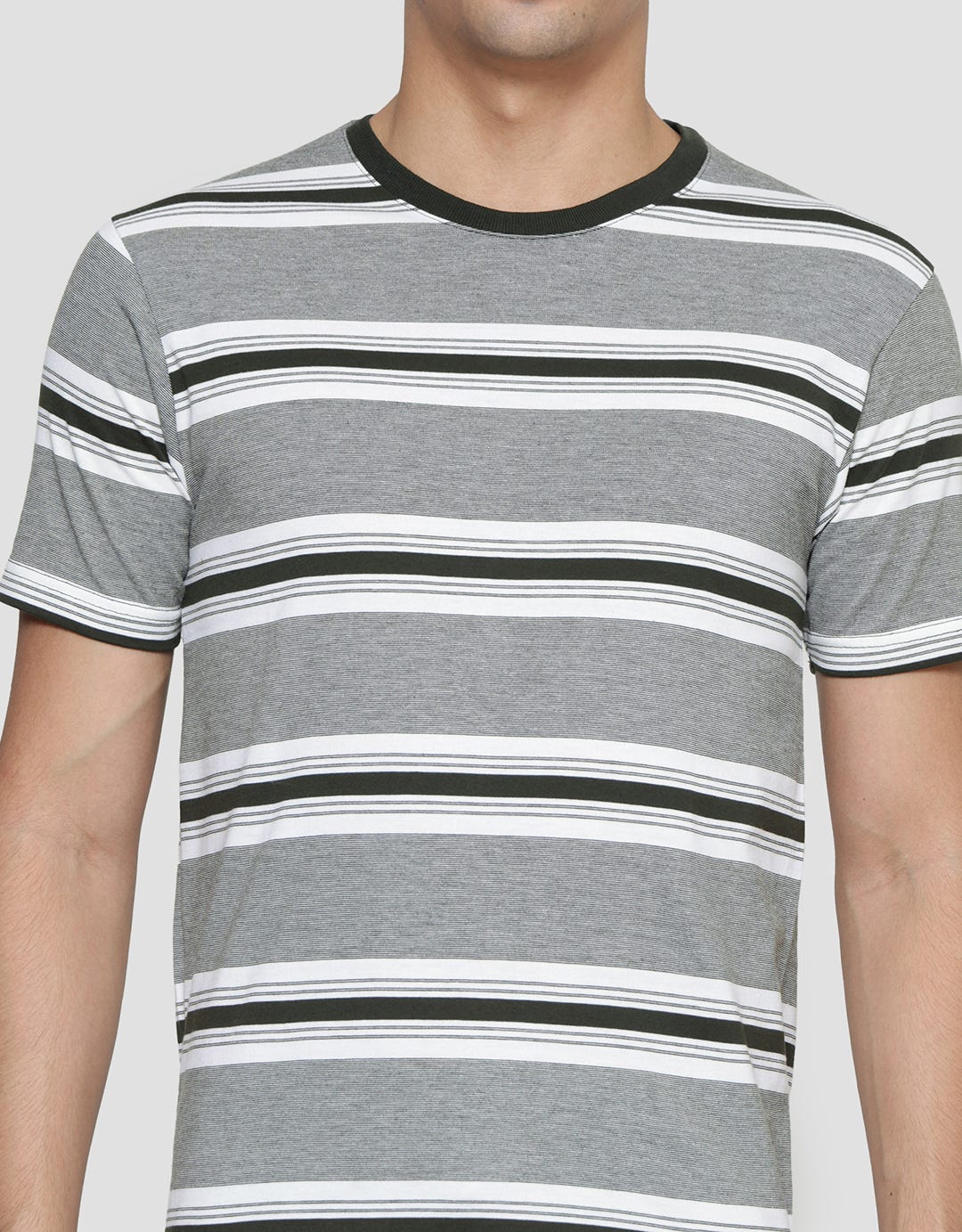 Cole Reg Stripe Motif Men's Short Sleeve T-Shirt