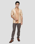Adikusuma Kawung Flower Men's Koko Shirt