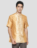 Adikusuma Kawung Flower Men's Koko Shirt
