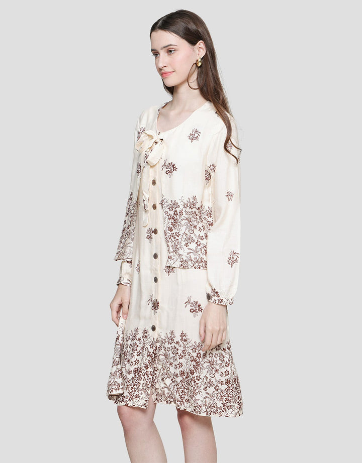 Arjuna Weda Batik Small Flower1 Women's Tunic