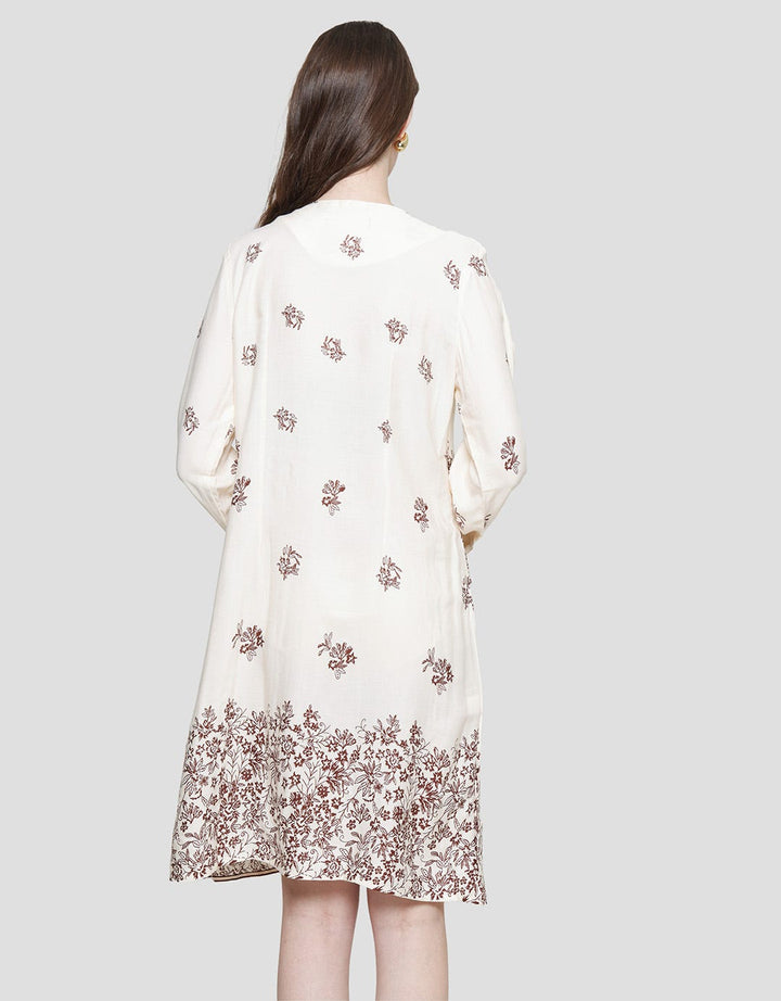 Arjuna Weda Batik Small Flower1 Women's Tunic