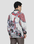 Arjuna Weda Body Fit Batik Sawat Ganggengan Men's Shirt