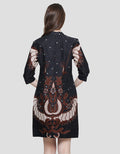 Arjuna Weda Batik Sayap Garuda Sackdress Wanita