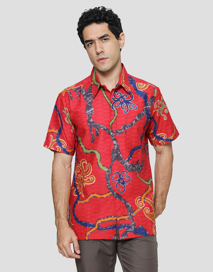 Arjuna Weda Hem Body Fit Batik Cumik Pria