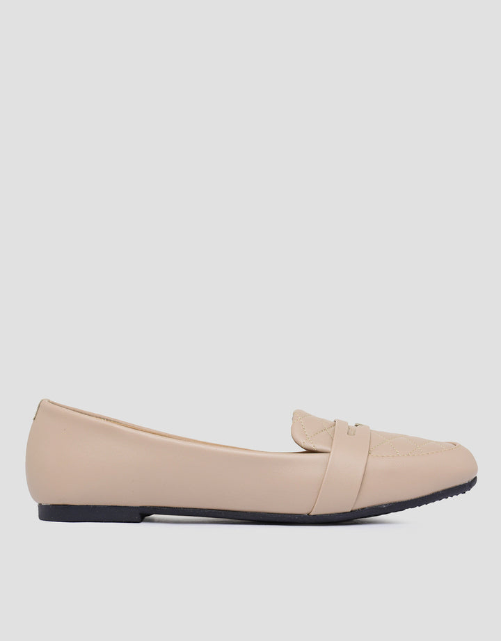 Connexion Mjh22 Cross Stitching Women's Ballerinas Shoes