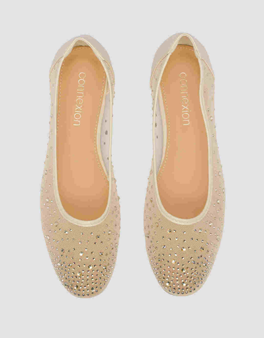 CONNEXION DZH10 BEADS ACCESSORIES SEPATU BALLERINA WANITA