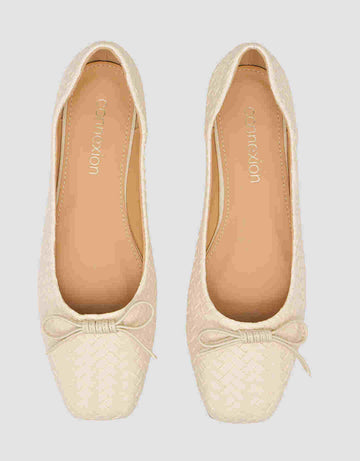 CONNEXION TALI PITA SEPATU FLAT WANITA