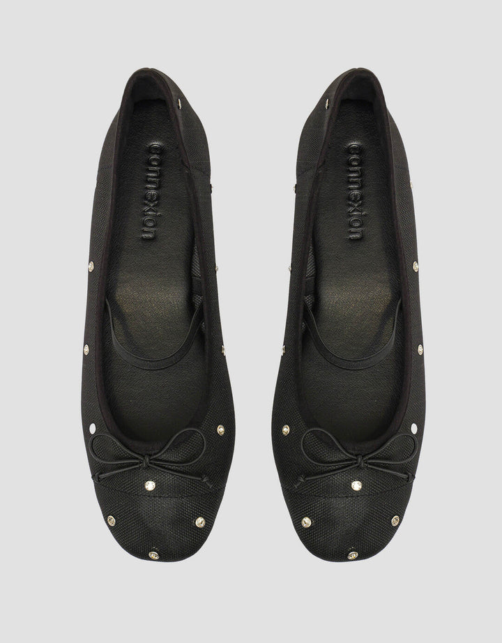 Connexion Studded Sepatu Ballerina Wanita