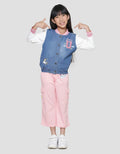Little M Bordir Patch Jaket Anak Perempuan
