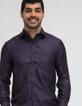 Cole Long Sleeve Shirt Texture Diagonal
