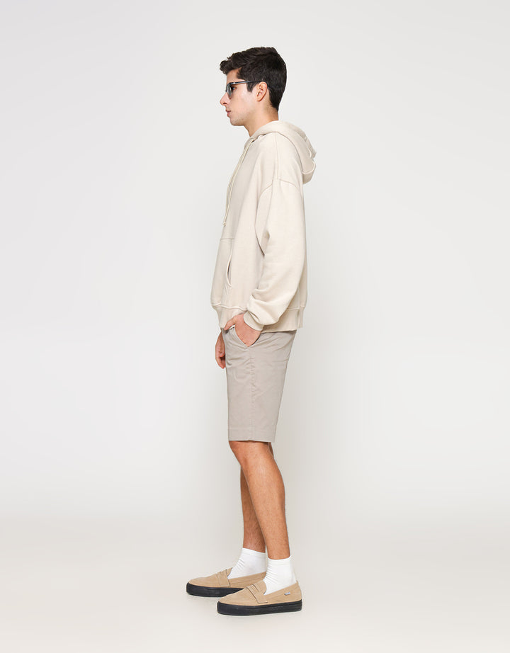 ZES Hoodie Basic Drake Fit Sweater Pria JHA301
