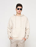 ZES Hoodie Basic Drake Fit Sweater Pria JHA301