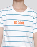 Little M Be Cool Blue Boys T-Shirt