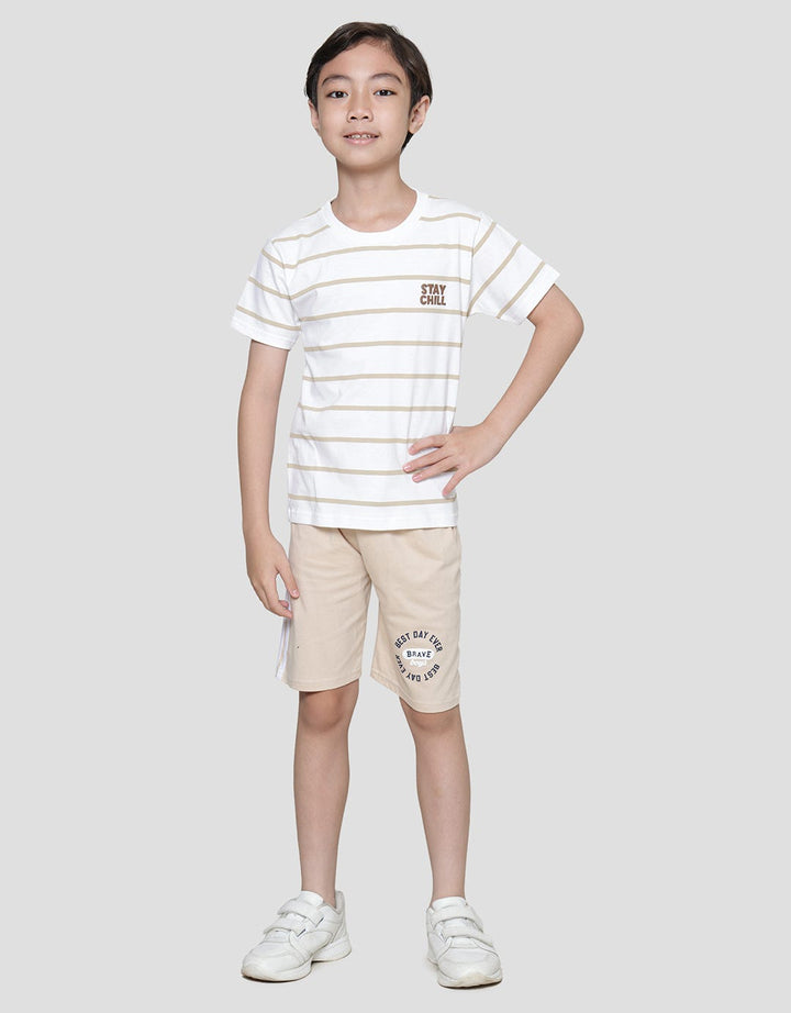 Little M Stay Chill Boys T-Shirt