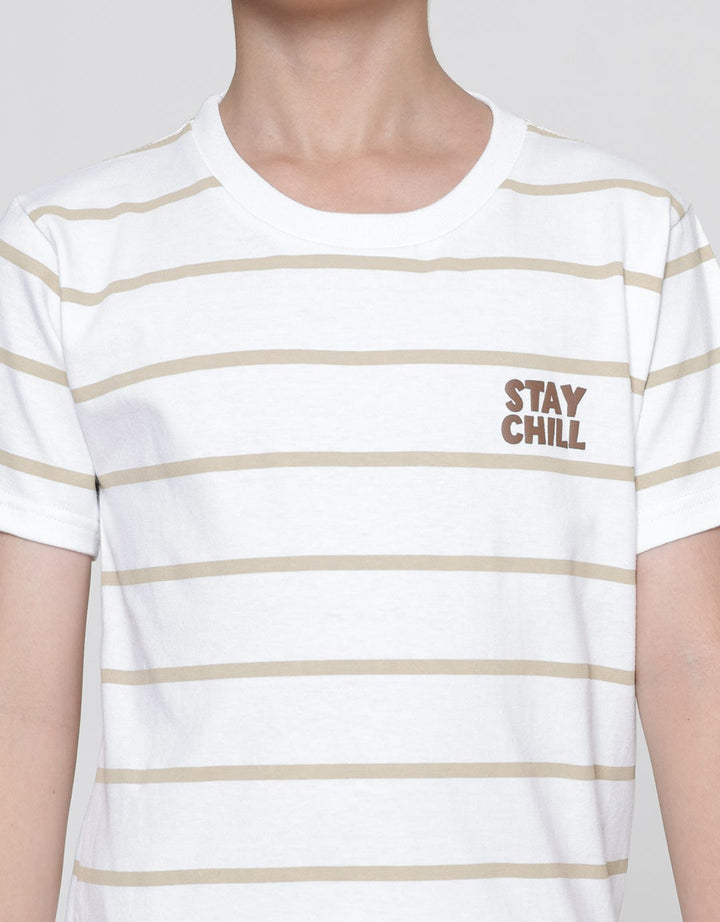 Little M Stay Chill Boys T-Shirt