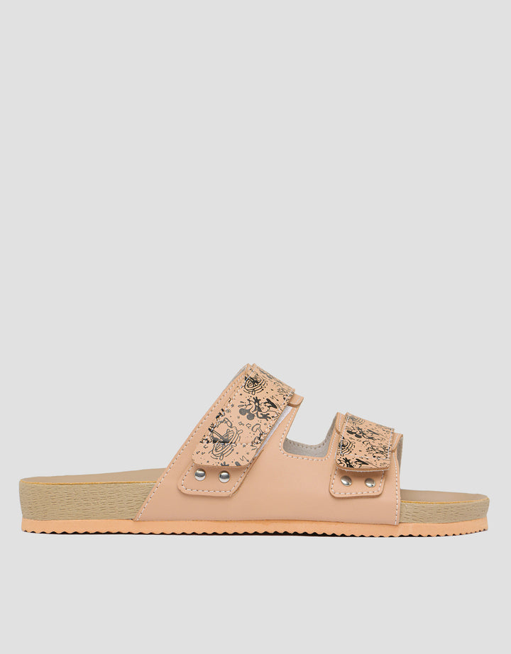 Disney Print Mickey Sandal Slipper Wanita