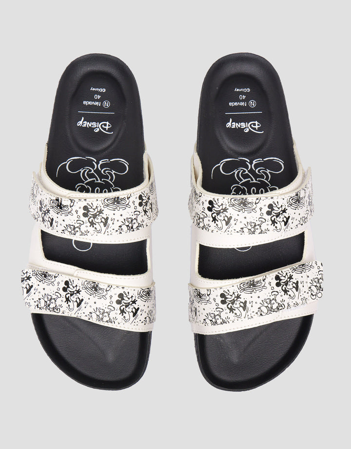 Disney Print Mickey Sandal Slipper Wanita
