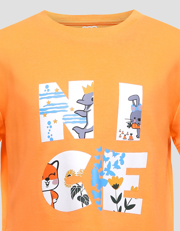 QNA Behari Girls Short Sleeve T-shirt