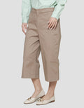 St. Yves 7/8 Length Sateen Stretch Celana Coullote Wanita