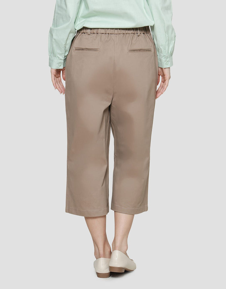 St. Yves 7/8 Length Sateen Stretch Celana Coullote Wanita