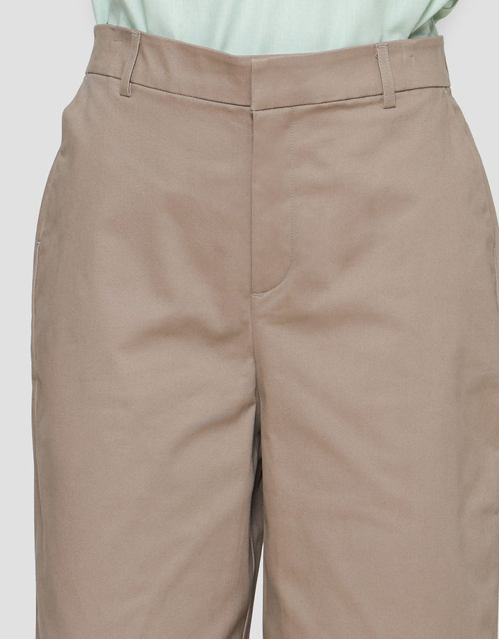 St. Yves 7/8 Length Sateen Stretch Celana Coullote Wanita