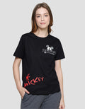 Disney Mickey Mouse Print Women's T-shirt