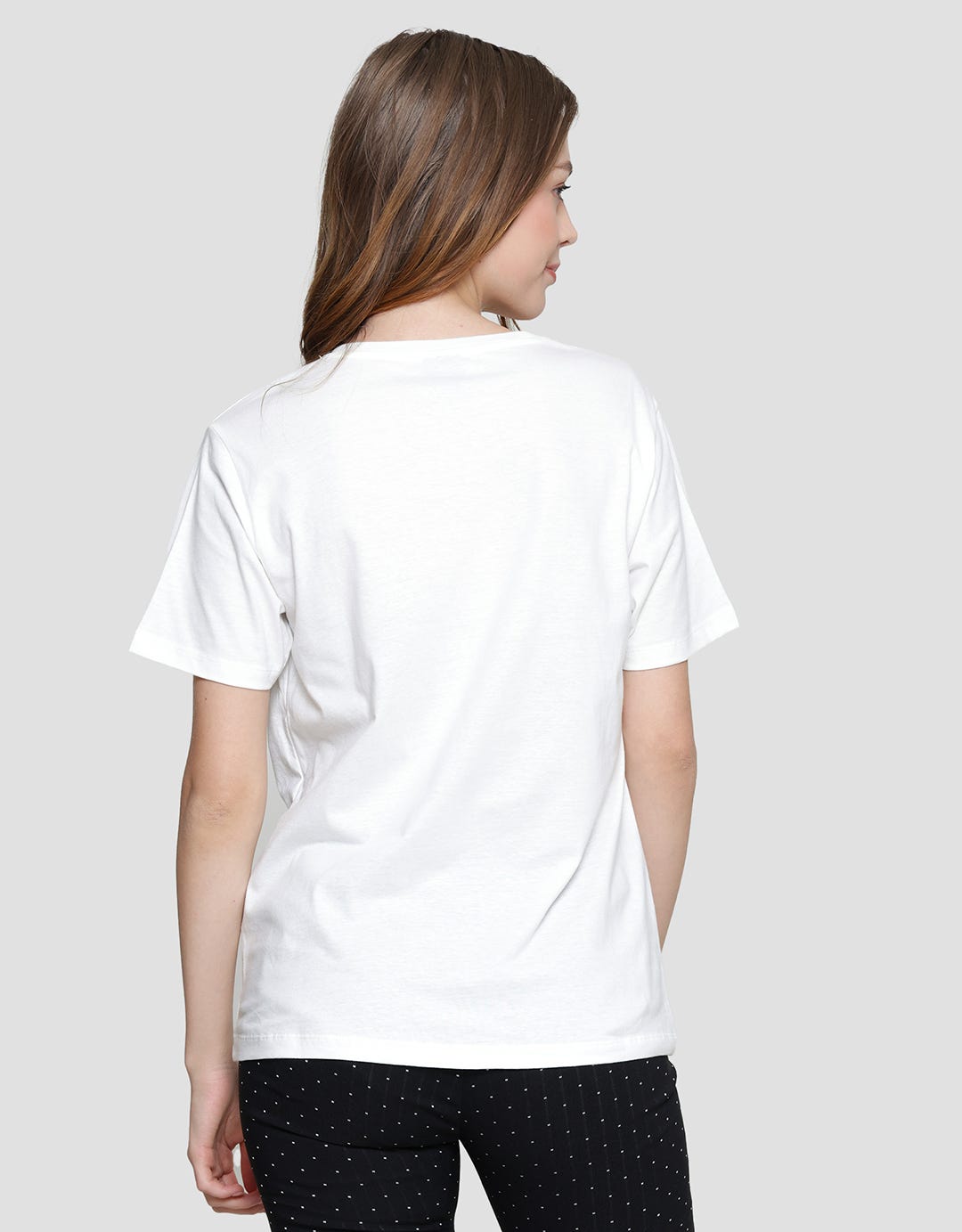 Disney Mickey Print Casual Women's T-shirt