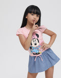 Disney Dress Komb Denim Minnie Spring Palms