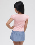 Disney Dress Komb Denim Minnie Spring Palms