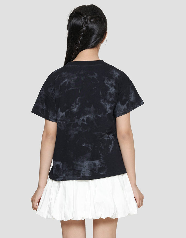 Character Girl Kuromi Print Kaos Anak Perempuan
