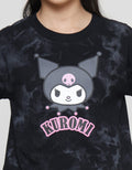 Character Girl Kuromi Print Girls T-shirt