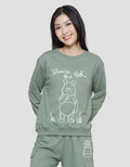 Disney Basic Print Winnie The Pooh Women's Sweater