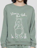 Disney Basic Print Winnie The Pooh Women's Sweater