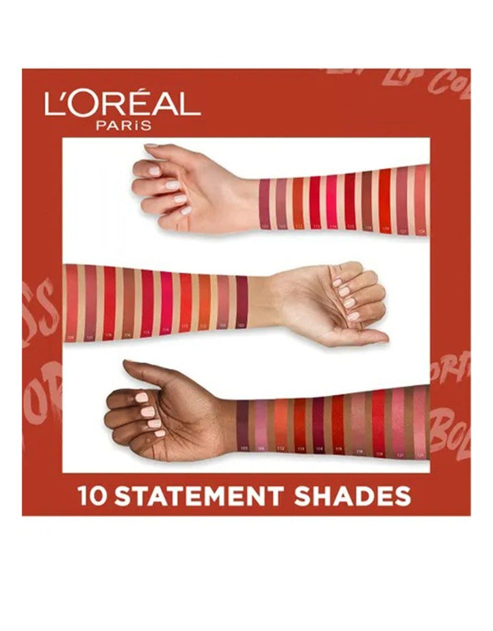 L'Oreal Liquid Lipstick Matte Rouge Signature - 124 Embrace