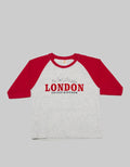 Little M Raglan T-Shirt 3/4 City London