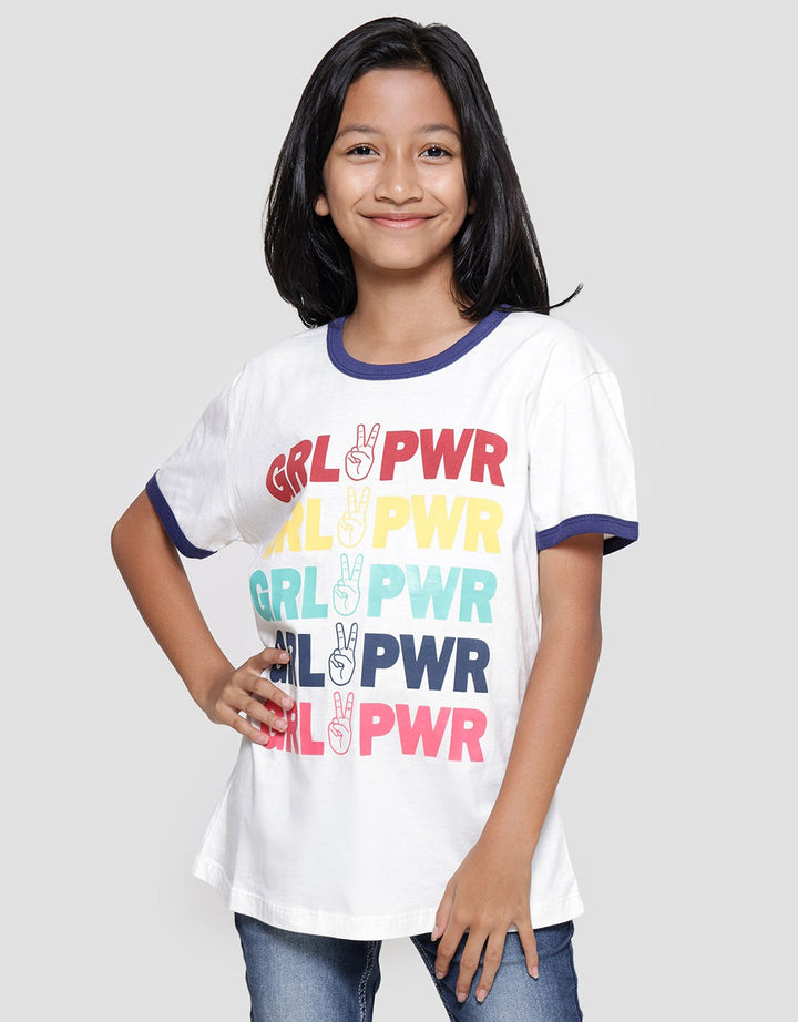 Nevada Girl Power Kaos Anak Perempuan