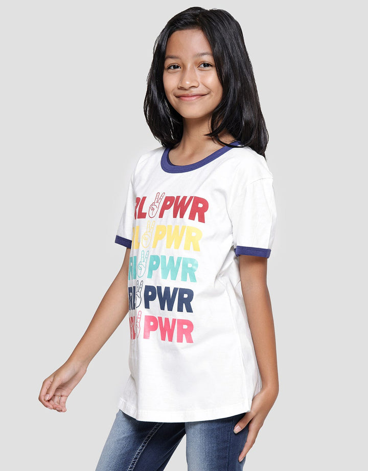 Nevada Girl Power Kaos Anak Perempuan
