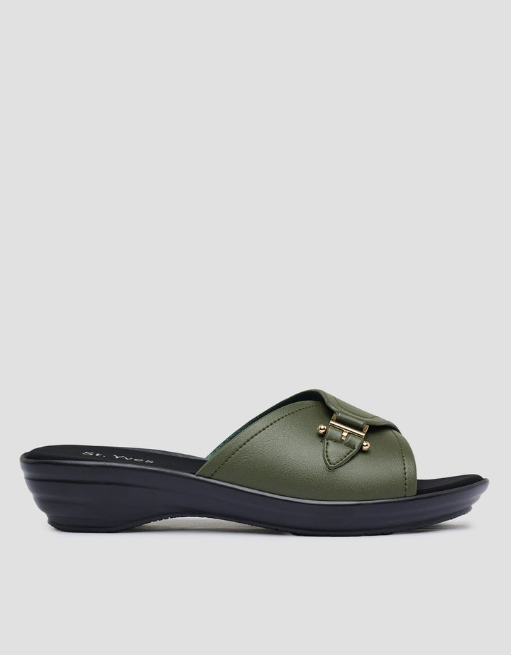 St. Yves Strap Slipper Sandals Wanita