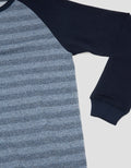 Details Jumper Long Sleeve R Neck Stripe Raglan