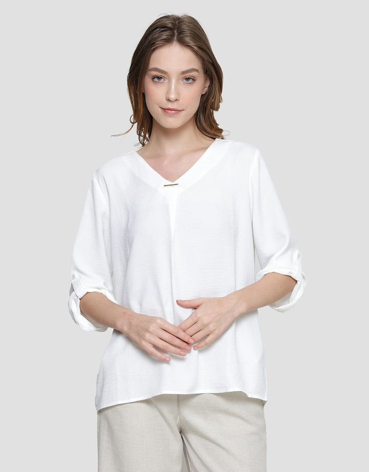 St. Yves Tbar On Neck Blouse for Women