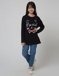 Nevada Meow Pita Kaos Anak Perempuan