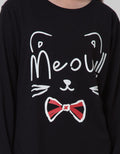 Nevada Meow Pita Kaos Anak Perempuan